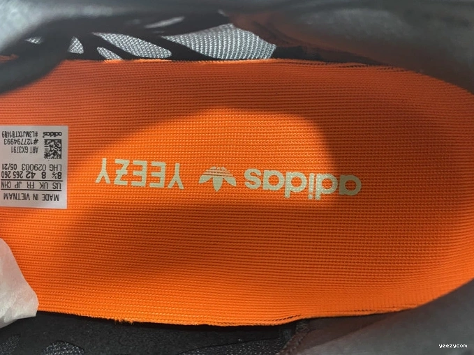 V2 Boost Adidas Mono Yeezy 350 GX3791 Cinder 0925